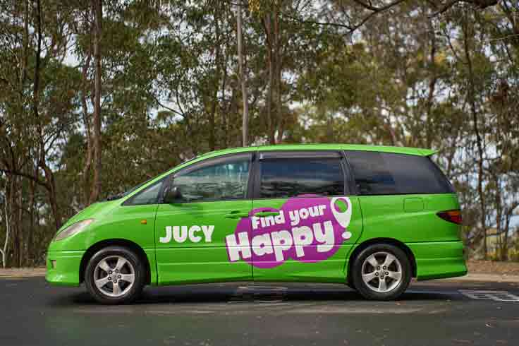 JUCY Crib campervan