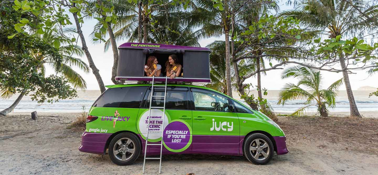 jucy van hire