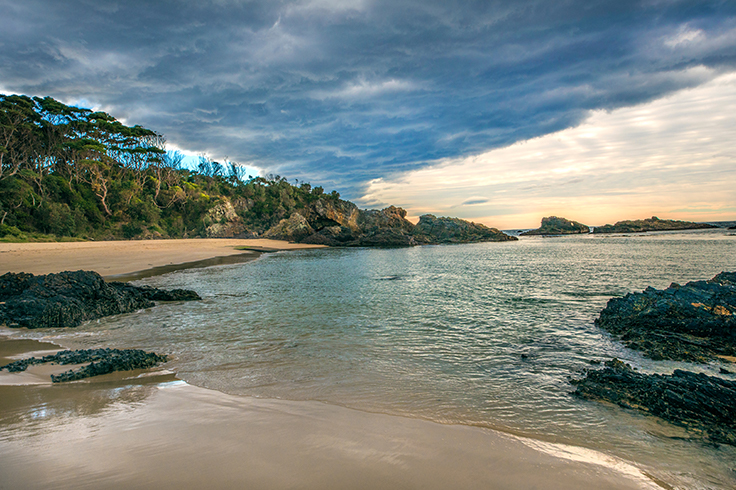 beach at eurobodalla national park