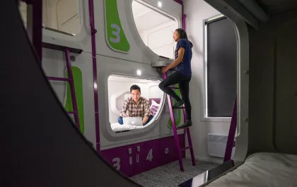 5 reasons to stay in a JUCY pod