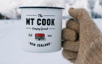 Winter camping in New Zealand