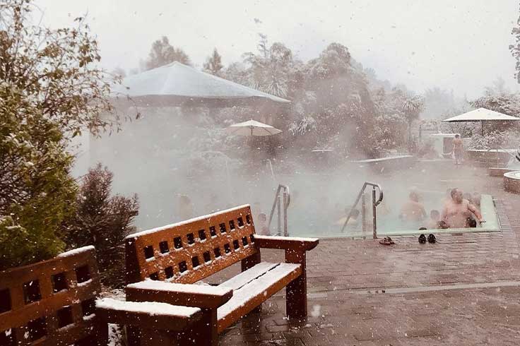 Snowy Hanmer Springs Hot Pools