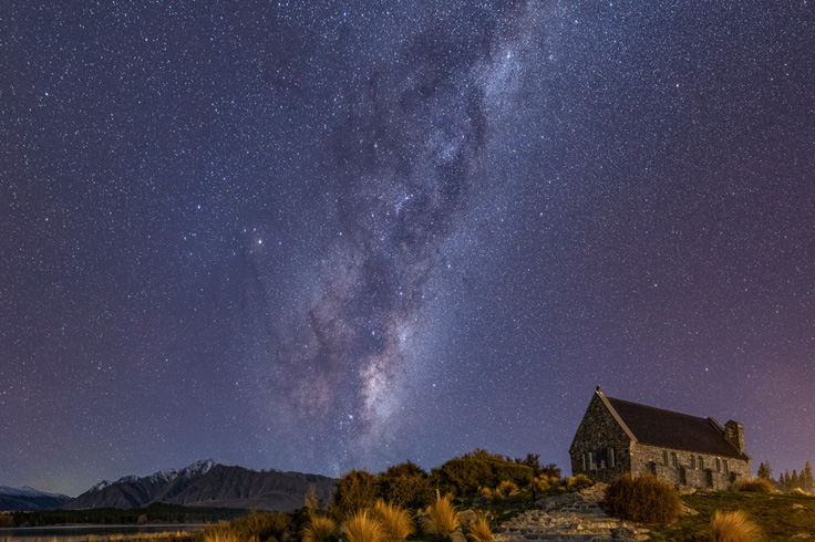 Lake Tekapo night sky