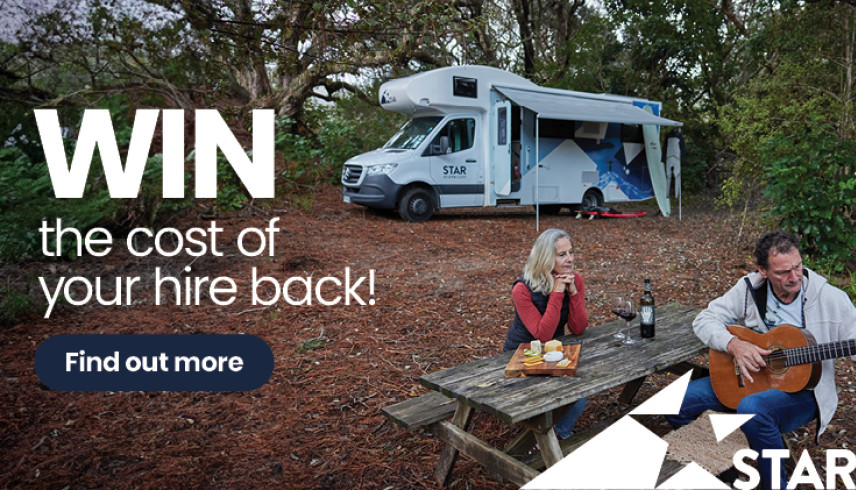 Star RV New Zealand, Win your hire back
