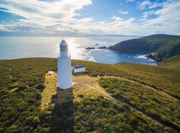 A photo of the lighthouse on Bruny Island, Tasmania