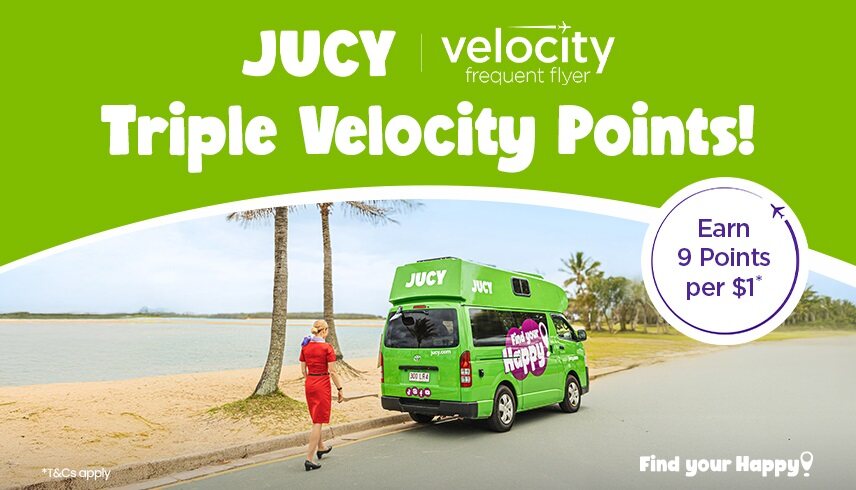 JUCY /Star RV – December Triple Points offer